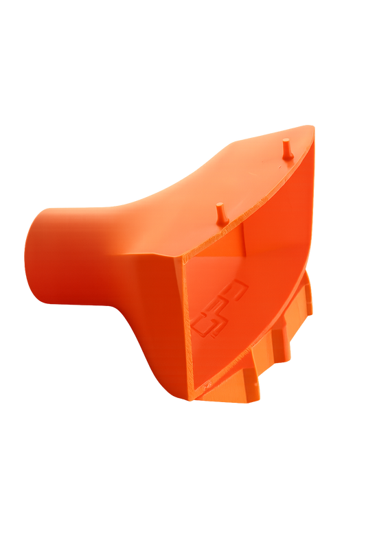 C6 Corvette Widebody bolt-in brake cooling duct